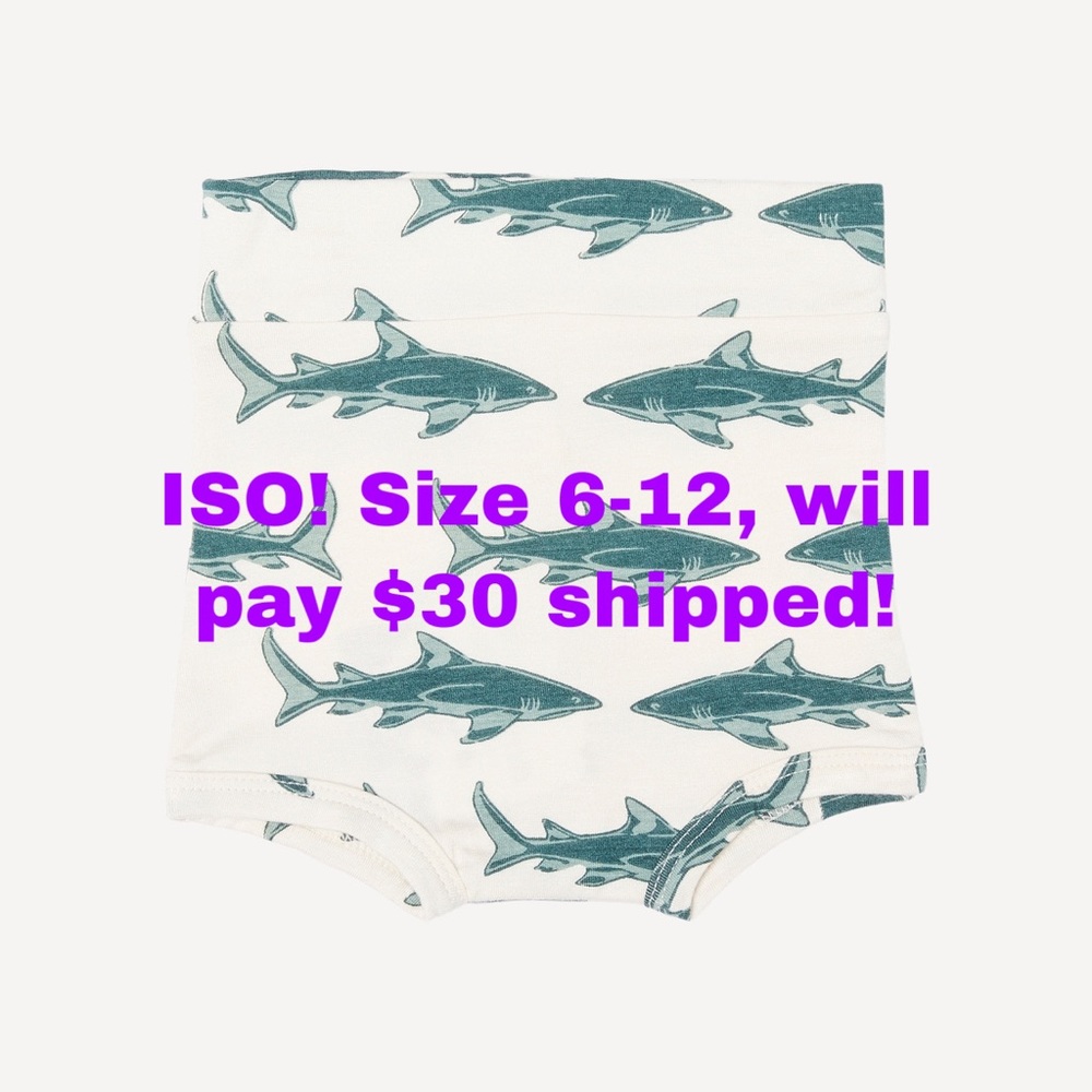 ISO Kate Quinn shark bloomers 6-12 and 12-18